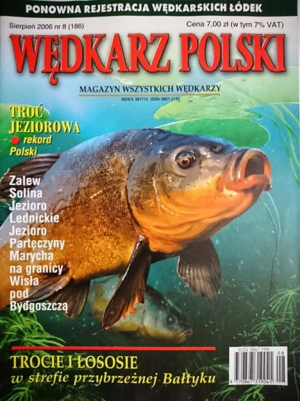 WĘDKARZ POLSKI 8-2006 Cena promocyjna