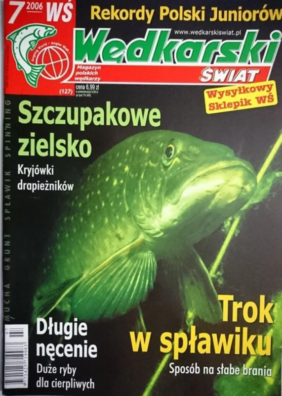 Okazja WĘDKARSKI ŚWIAT 7-2006