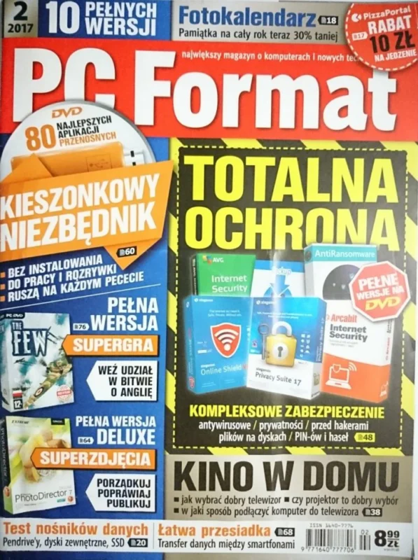 Ostatnie sztuki PC-FORMAT 2-2017 Z PŁYTĄ
