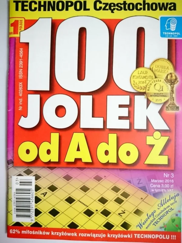 100 JOLEK OD A DO Ż 3-2016 Okazja