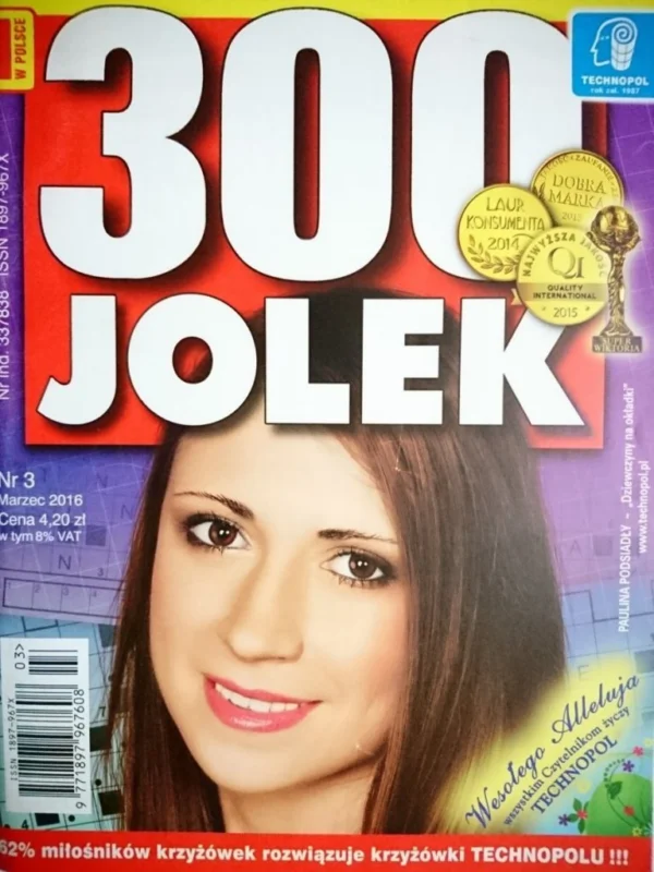 300 JOLEK 3-2016 Obniżka ceny