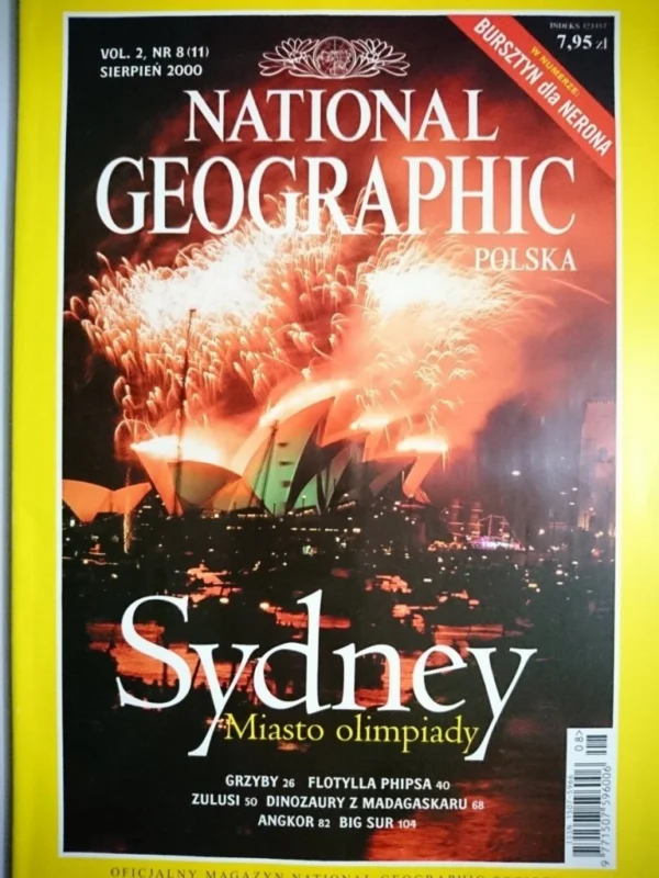 NATIONAL GEOGRAPHIC POLSKA 8-2000 BEZ DODATKU Nie przegap