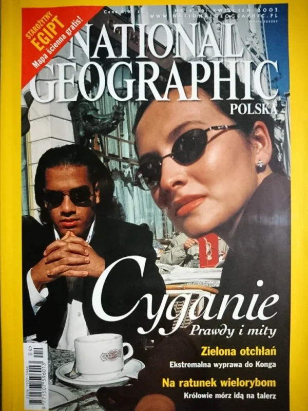 Popularny NATIONAL GEOGRAPHIC POLSKA 4-2001 + DODATEK