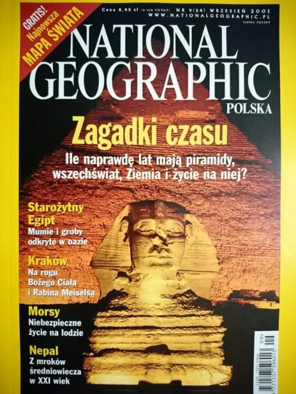 Oferta NATIONAL GEOGRAPHIC POLSKA 9-2001 BEZ DODATKU