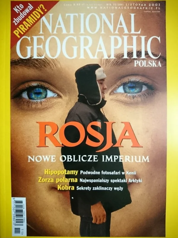 NATIONAL GEOGRAPHIC POLSKA 11-2001 Obniżka ceny
