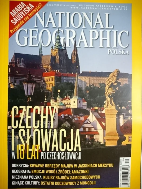 Nowy NATIONAL GEOGRAPHIC POLSKA 10-2003
