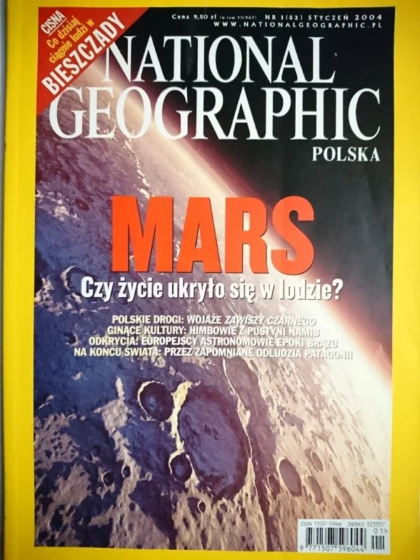 Super okazja NATIONAL GEOGRAPHIC POLSKA 1-2004