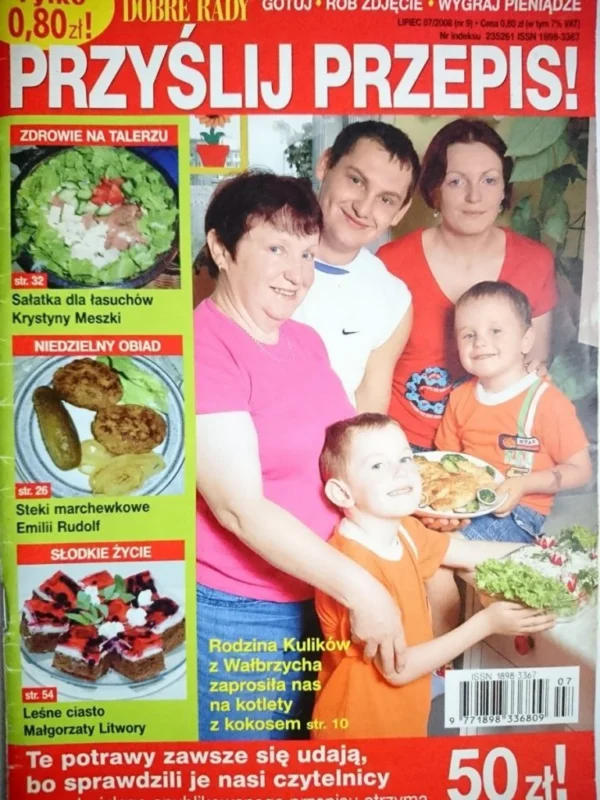 Zniżka PRZYŚLIJ PRZEPIS! 7-2008