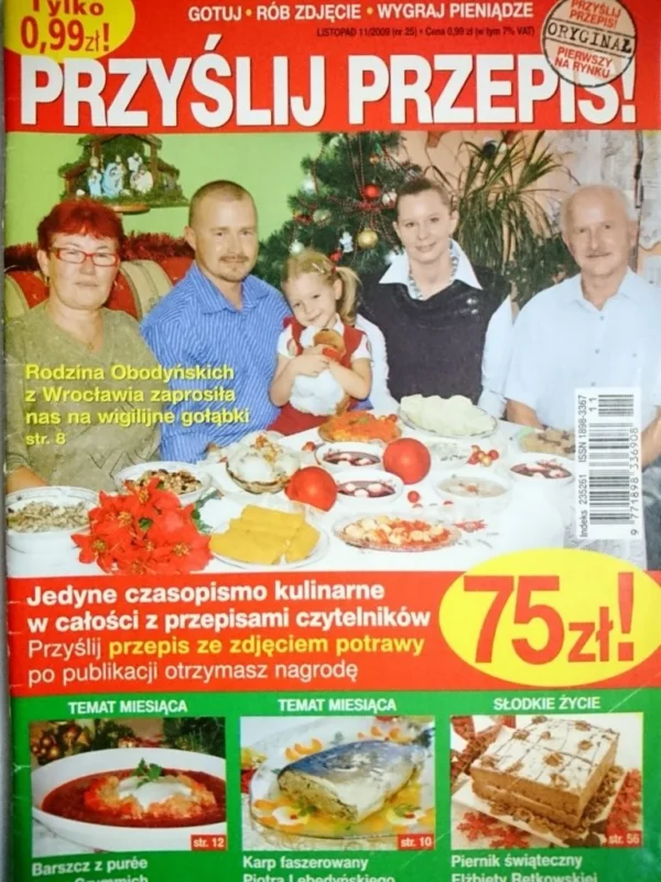 Nowy PRZYŚLIJ PRZEPIS! 11-2009
