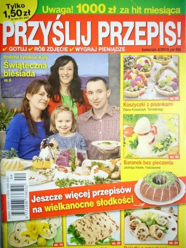 PRZYŚLIJ PRZEPIS! 4-2015 Sprawdź teraz