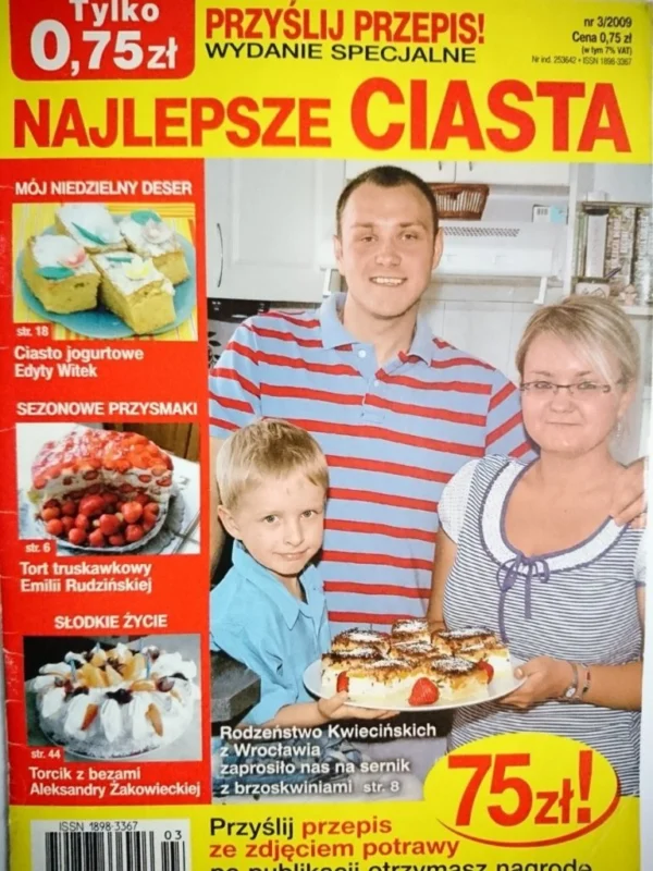 Dodaj do koszyka PRZYŚLIJ PRZEPIS! WYDANIE SPECJALNE 3-2009