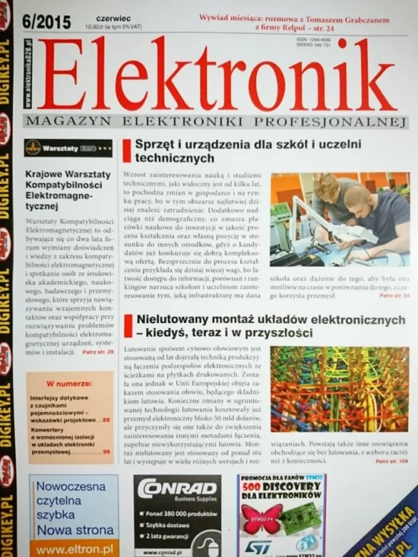 Dostępne od ręki ELEKTRONIK 6-2015