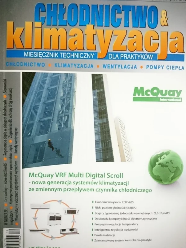 CHŁODNICTWO I KLIMATYZACJA 12-2010 Nowy