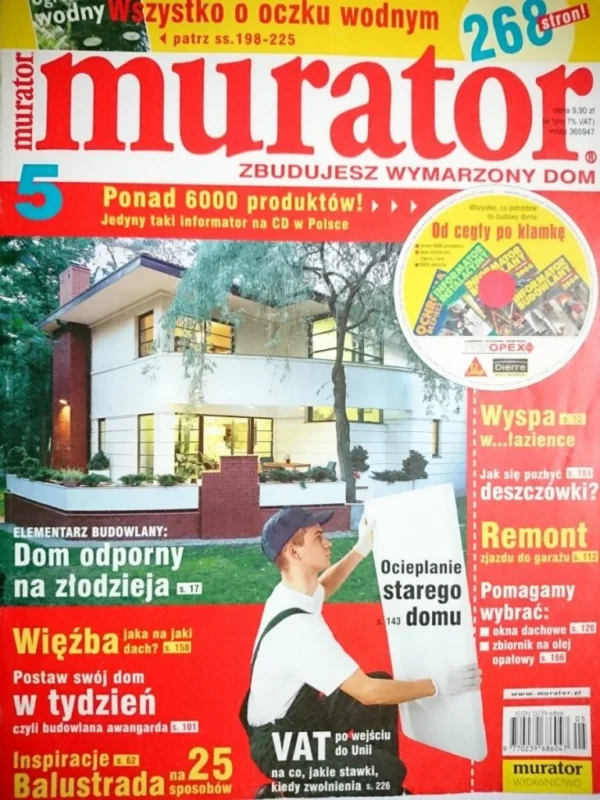MURATOR 5-2004 BEZ PŁYTY Oferta limitowana