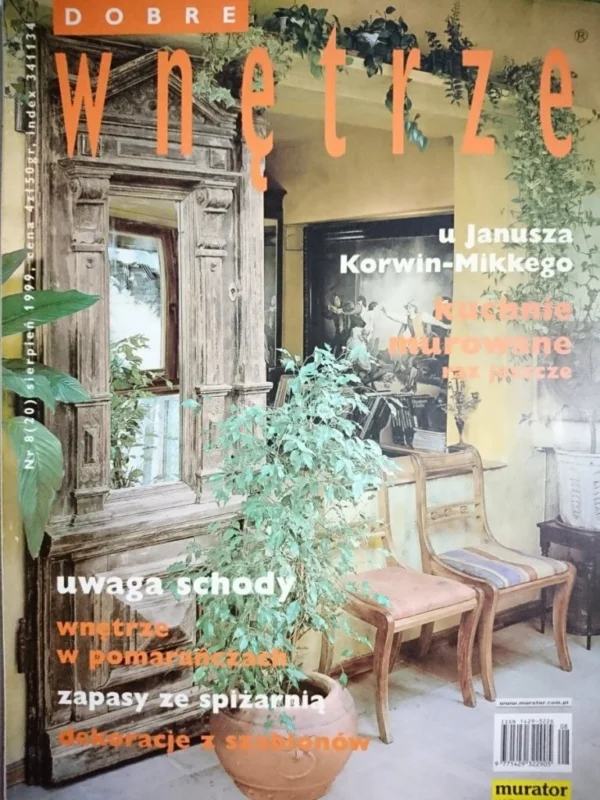 Tylko do końca tygodnia DOBRE WNĘTRZE 8-1999
