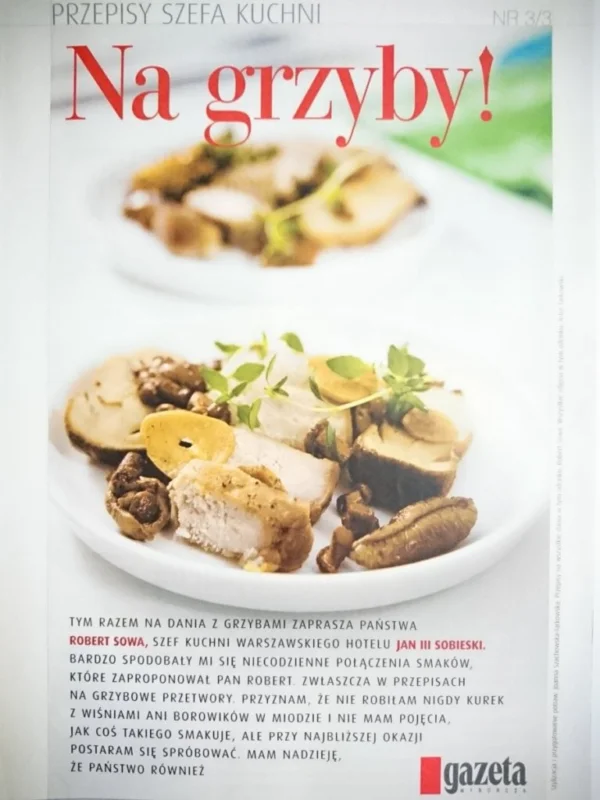 PRZEPISY SZEFA KUCHNI 3/3 NA GRZYBY! Nowość