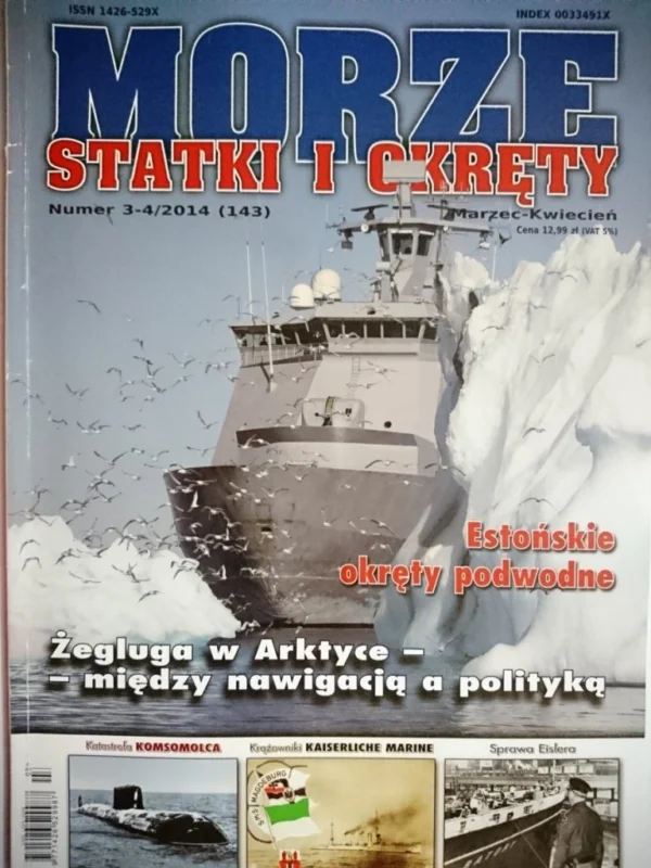 Zamów teraz MORZE STATKI I OKRĘTY 3-4-2014