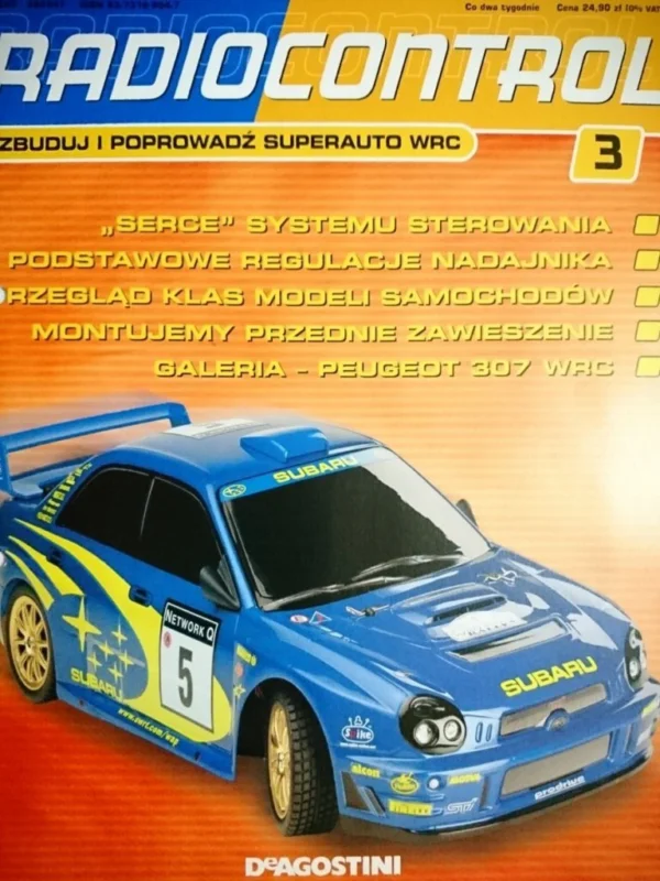 Szybka wysyłka RADIOCONTROL. ZBUDUJ I POPROWADŹ SUPERAUTO WRC 3