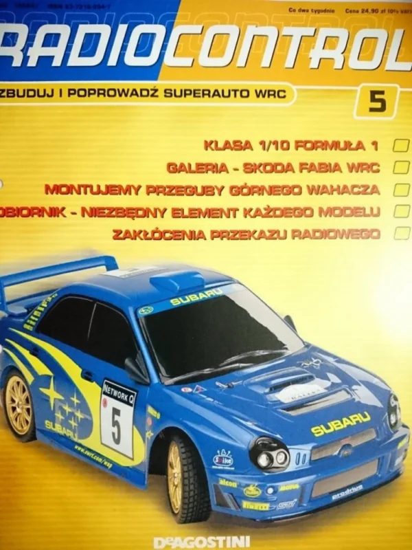Hit sprzedaży RADIOCONTROL. ZBUDUJ I POPROWADŹ SUPERAUTO WRC 5