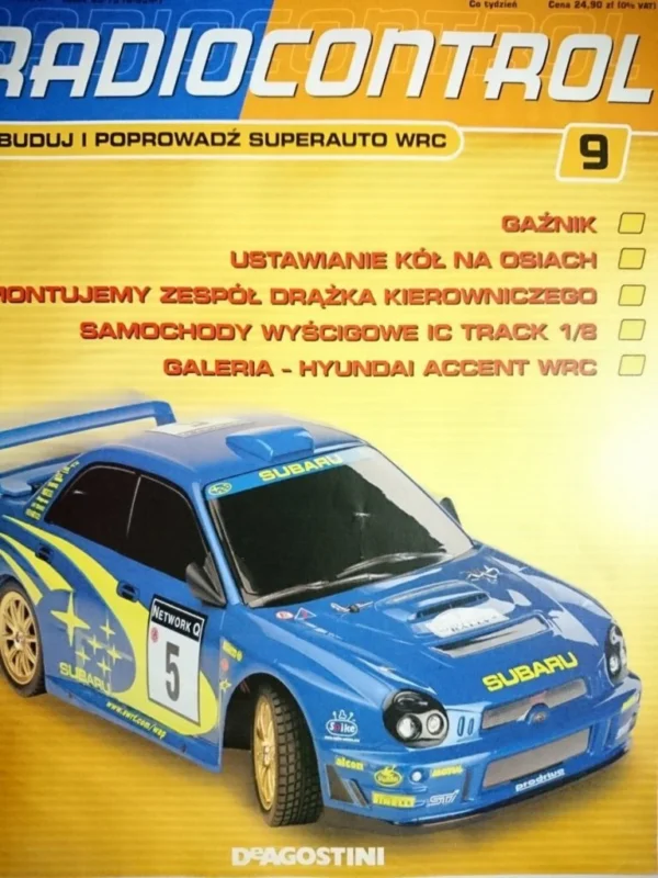 RADIOCONTROL. ZBUDUJ I POPROWADŹ SUPERAUTO WRC 9 Szybka dostawa