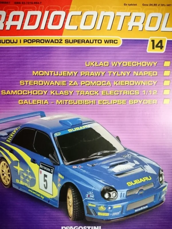 Łatwy zwrot RADIOCONTROL. ZBUDUJ I POPROWADŹ SUPERAUTO WRC 14