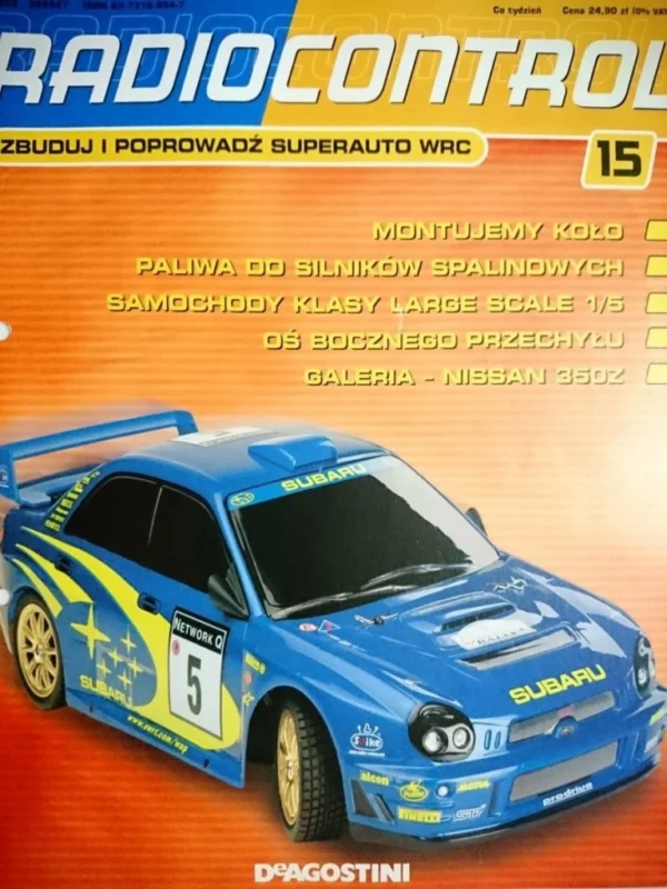 RADIOCONTROL. ZBUDUJ I POPROWADŹ SUPERAUTO WRC 15 Nowość
