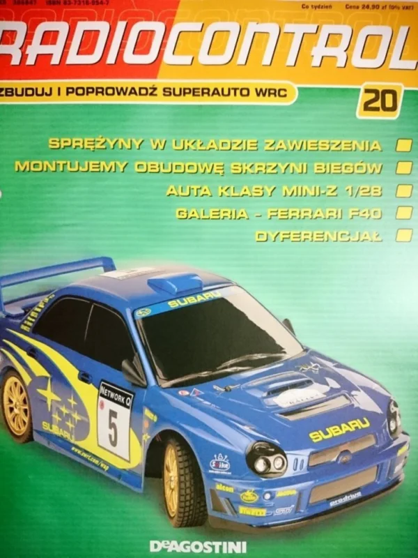 RADIOCONTROL. ZBUDUJ I POPROWADŹ SUPERAUTO WRC 20 Ograniczona ilość