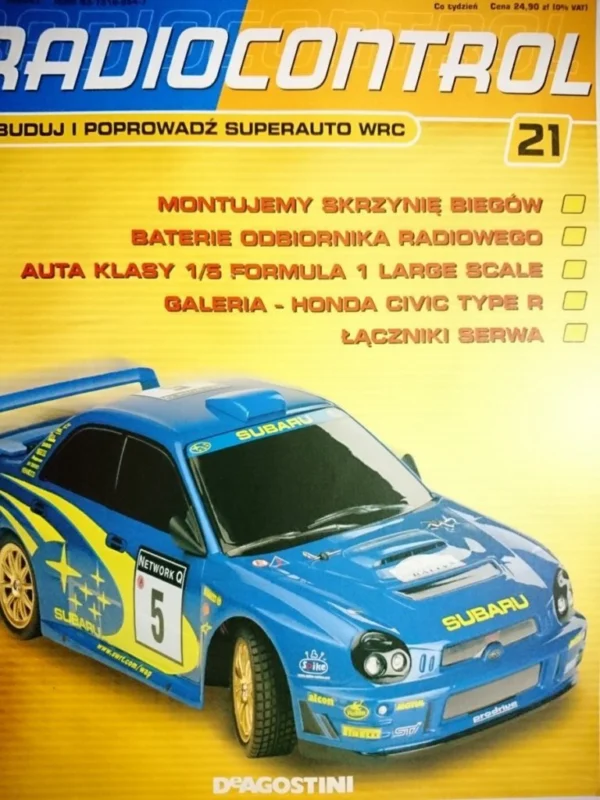 RADIOCONTROL. ZBUDUJ I POPROWADŹ SUPERAUTO WRC 21 Wysoka jakość