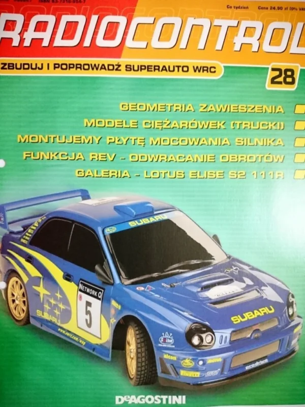 Super okazja RADIOCONTROL. ZBUDUJ I POPROWADŹ SUPERAUTO WRC 28