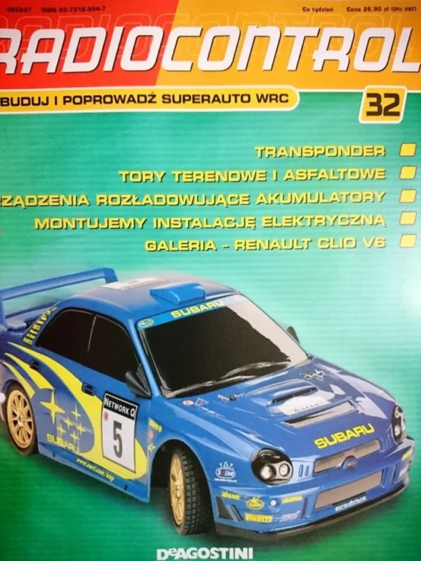 RADIOCONTROL. ZBUDUJ I POPROWADŹ SUPERAUTO WRC 32 Zniżka