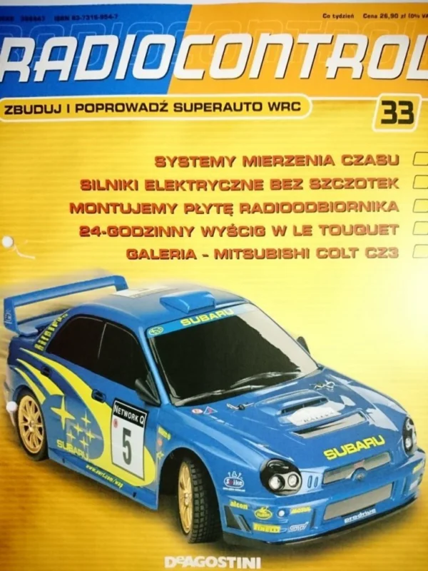 RADIOCONTROL. ZBUDUJ I POPROWADŹ SUPERAUTO WRC 33 Premium