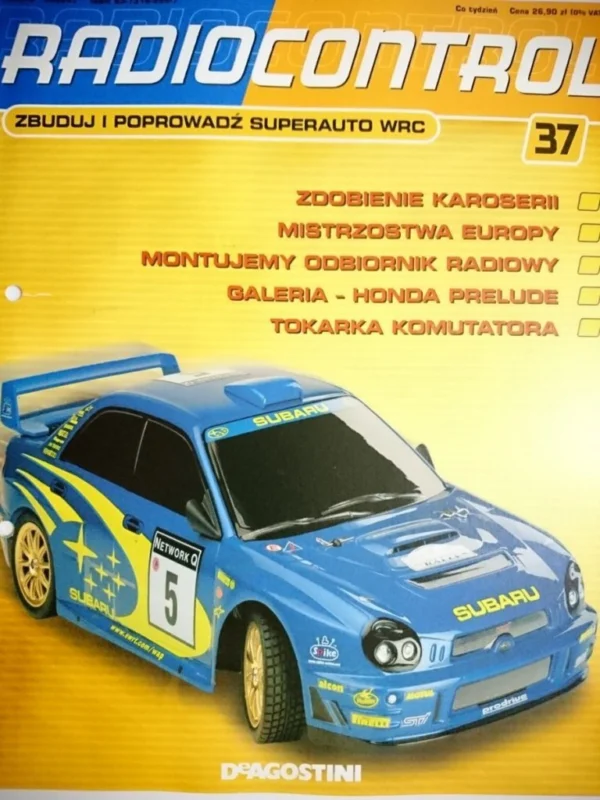 RADIOCONTROL. ZBUDUJ I POPROWADŹ SUPERAUTO WRC 37 Super okazja
