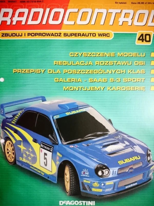 RADIOCONTROL. ZBUDUJ I POPROWADŹ SUPERAUTO WRC 40 Tylko do końca tygodnia