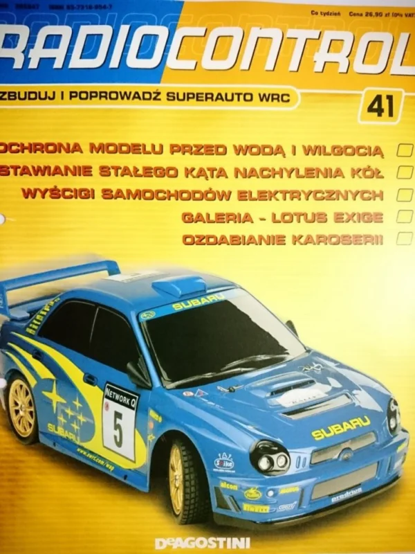 RADIOCONTROL. ZBUDUJ I POPROWADŹ SUPERAUTO WRC 41 Hit sprzedaży