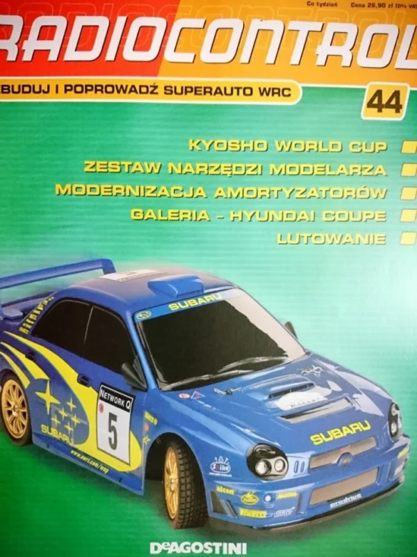 RADIOCONTROL. ZBUDUJ I POPROWADŹ SUPERAUTO WRC 44 Dostępne od ręki
