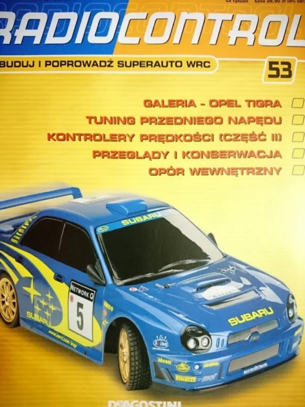 Hit sprzedaży RADIOCONTROL. ZBUDUJ I POPROWADŹ SUPERAUTO WRC 53