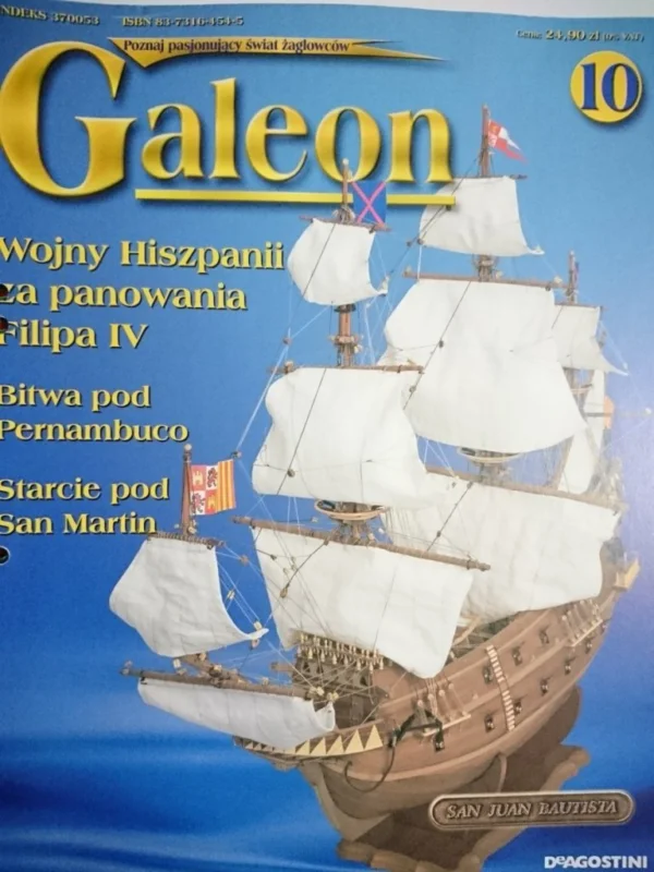 Szybka dostawa GALEON 10 WOJNY HISZPANII ZA PANOWANIA... (2003)