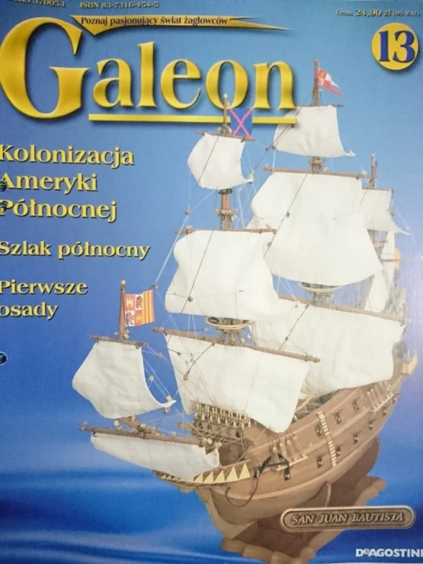 Nowość GALEON 13 KOLONIZACJA AMERYKI PÓŁNOCNEJ (2003)