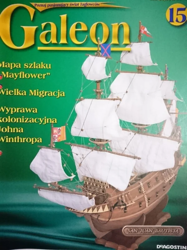 GALEON 15 MAPA SZLAKU 'MAYFLOWER' (2003) Zamów teraz