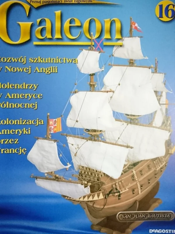 Wyjątkowa oferta GALEON 16 ROZWÓJ SZKUTNICTWA W NOWEJ ANGLII (2003)