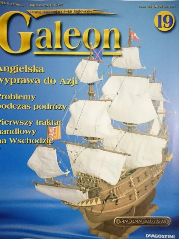 GALEON 19 ANGIELSKA WYPRAWA DO AZJI (2003) Bezpieczna płatność