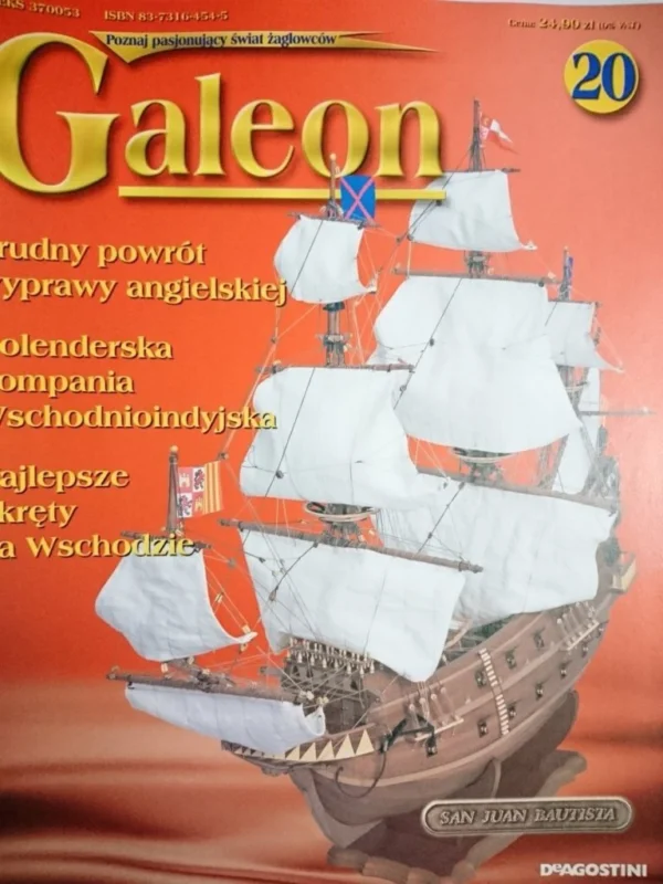 GALEON 20 TRUDNY POWRÓT WTPRAWY ANGIELSKIEJ (2003) Bezpieczne zakupy