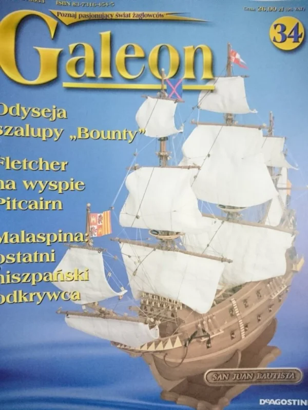 Hit sprzedaży GALEON 34 ODYSEJA SZALUPY 'BOUNTY' (2003)