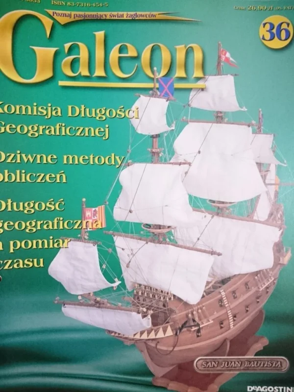 GALEON 36 KOMISJA DŁUGOŚCI GRAOGRAFICZNEJ (2003) Popularny