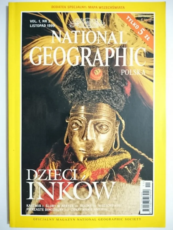 Oferta NATIONAL GEOGRAPHIC POLSKA NR 11-1999