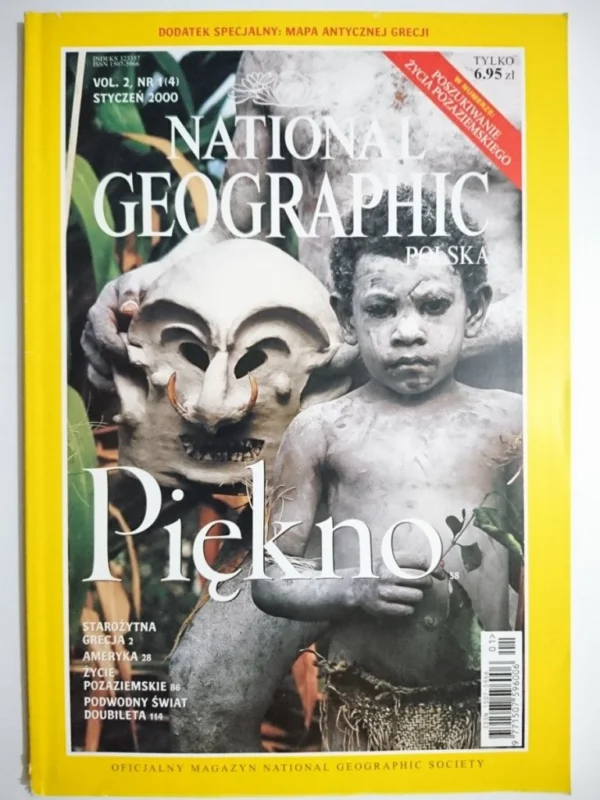 NATIONAL GEOGRAPHIC POLSKA 1-2000 Wyprzedaż