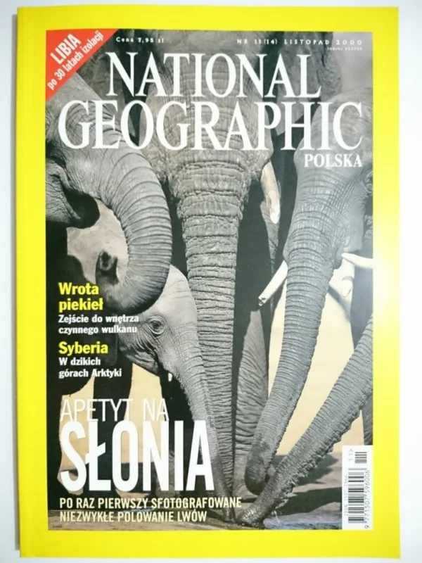 NATIONAL GEOGRAPHIC POLSKA 11-2000 Kup teraz