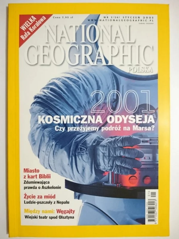 NATIONAL GEOGRAPHIC POLSKA 1-2001 Ekspresowa dostawa