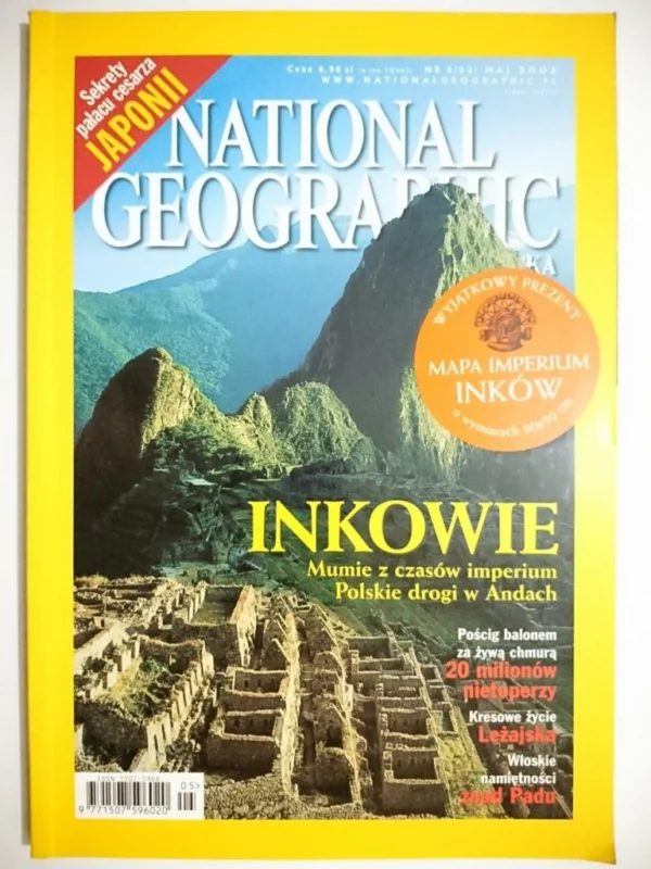 NATIONAL GEOGRAPHIC POLSKA 5-2002 Dostępne od ręki