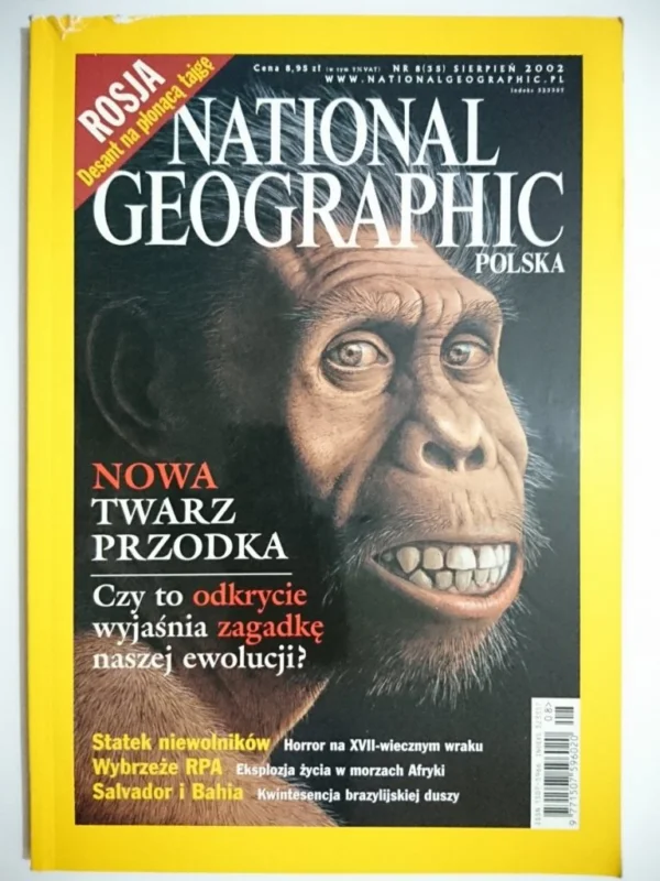 NATIONAL GEOGRAPHIC POLSKA 8-2002 Dostępne od ręki
